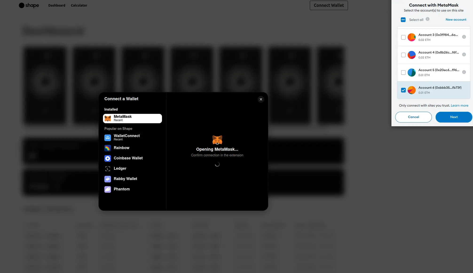 Connect Wallet